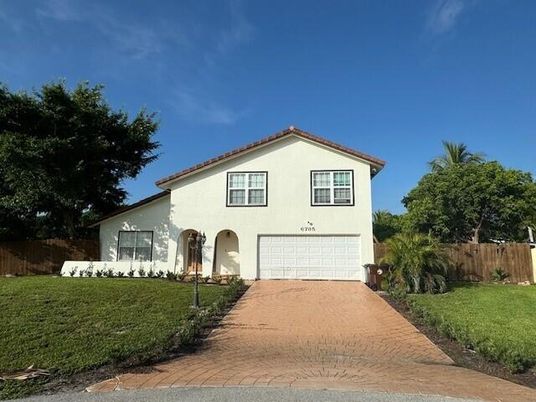 Attached, Backyard, Exterior, Facade, Spanish Mediterranean