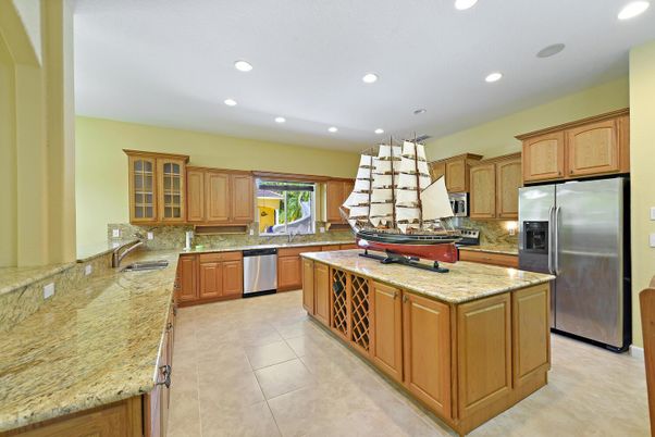 Interior, Kitchen, Recessed Lighting, Stainless Steel Appliances