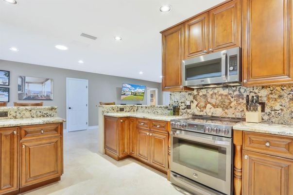 Interior, Kitchen, Recessed Lighting, Stainless Steel Appliances