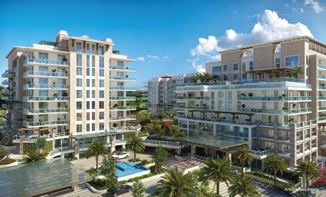 Exterior, Facade, Condo Building