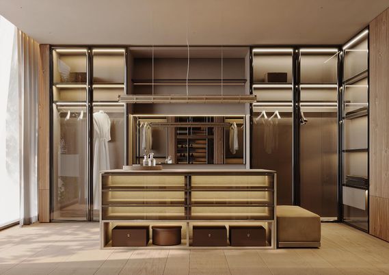 Interior, Walk-in Closets