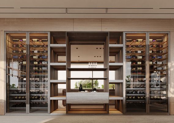 Interior, Wine Storage