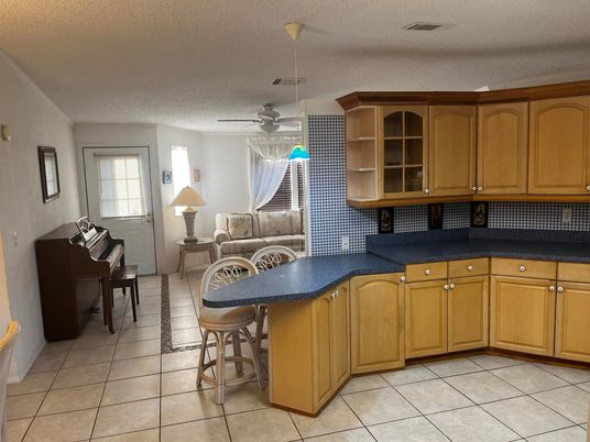 Interior, Kitchen, Living room, Piano