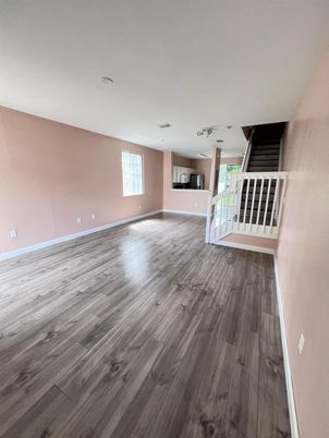 Empty room, Fireplace, Interior, Wood Texture Flooring
