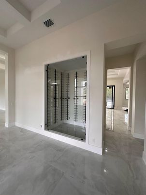 Empty room, Interior, Marble, Wine Storage