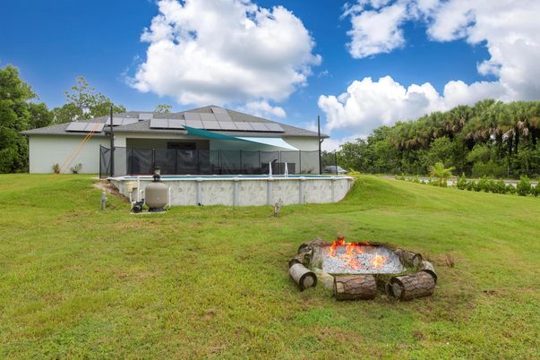 Backyard, Exterior, Solar Panels