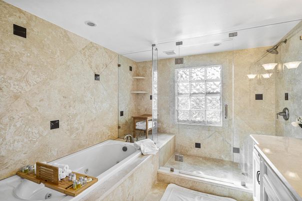 Bathroom, Glass Shower, Interior