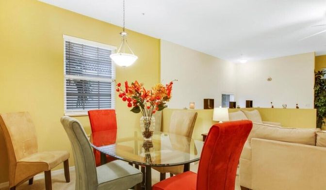 Dining room, Interior, Pendant Lights