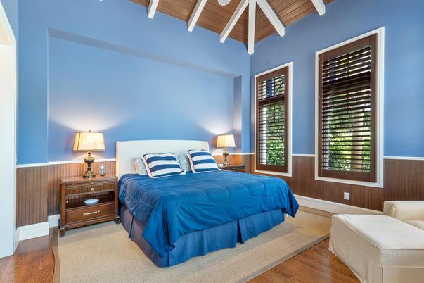 Bedroom, Interior, Wooden Beams, Wooden Ceilings, Wood Texture Flooring