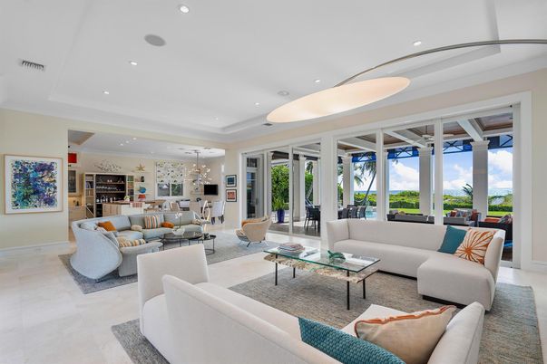 Dining room, Interior, Living room, Pendant Lights, Recessed Lighting