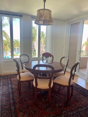 Dining room, Interior, Wood Texture Flooring