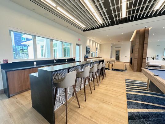 Interior, Recessed Lighting, Wood Texture Flooring