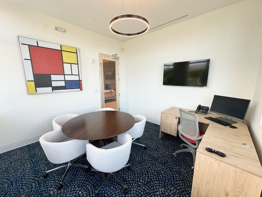 Home Office, Interior, Pendant Lights
