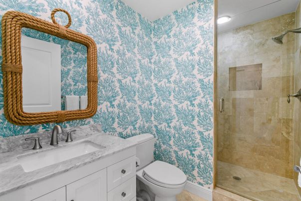 Bathroom, Glass Shower, Interior