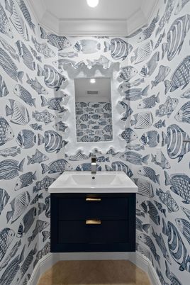 Bathroom, Interior, Recessed Lighting