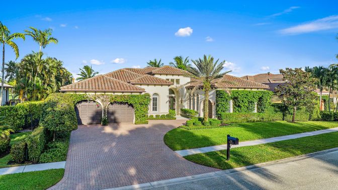 Attached, Backyard, Exterior, Facade, Mediterranean