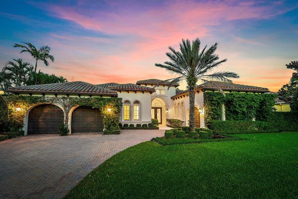Attached, Backyard, Exterior, Facade, Mediterranean