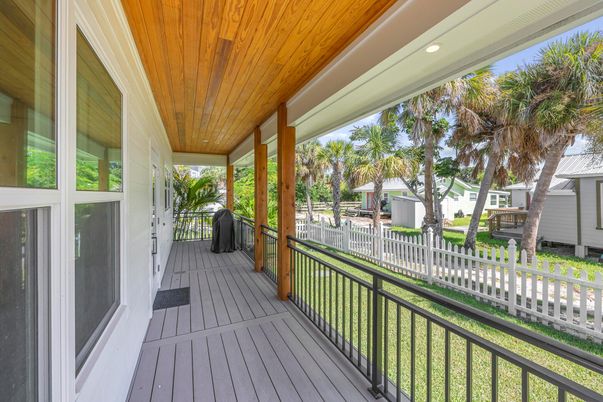 Exterior, Wood Texture Flooring