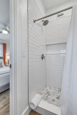 Bathroom, Bedroom, Glass Shower, Interior