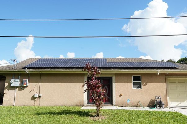Exterior, Solar Panels