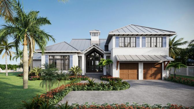 Attached, Backyard, Exterior, Facade, Farmhouse