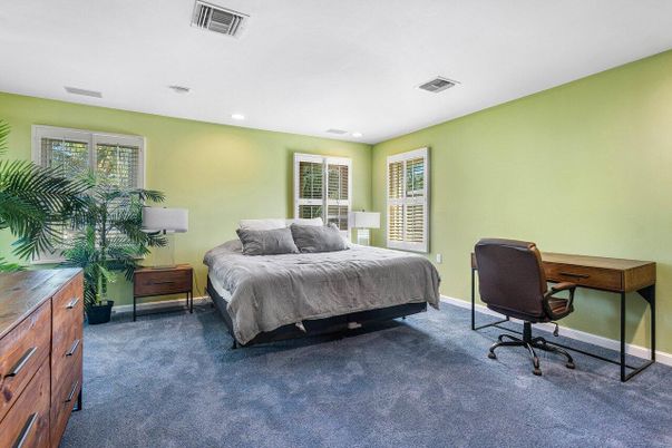 Bedroom, Home Office, Interior, Recessed Lighting
