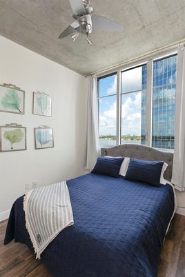 Bedroom, Interior, Water, Wood Texture Flooring