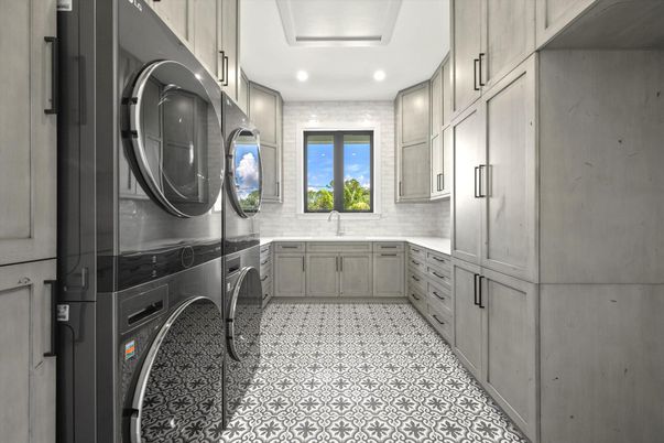Interior, Recessed Lighting, Washer