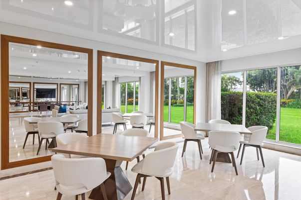 Dining room, Interior, Living room, Recessed Lighting