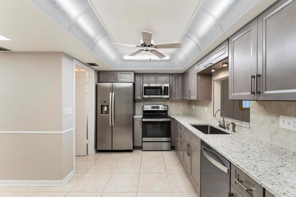 Interior, Kitchen, Stainless Steel Appliances