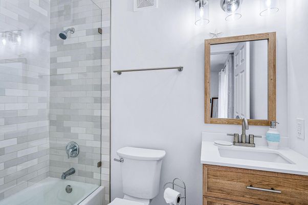 Bathroom, Glass Shower, Interior