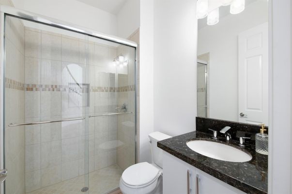 Bathroom, Glass Shower, Interior