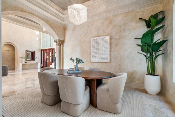 Chandelier, Dining room, Interior
