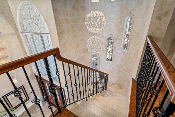 Interior, Stone Walls, Wood Texture Flooring