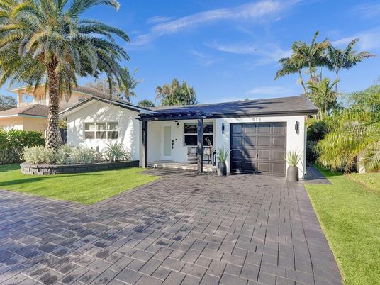Attached, Backyard, Exterior, Facade, Ranch