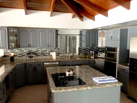 Interior, Kitchen, Stainless Steel Appliances, Wooden Beams, Wooden Ceilings