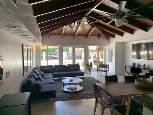 Dining room, Interior, Living room, Wooden Beams, Wooden Ceilings