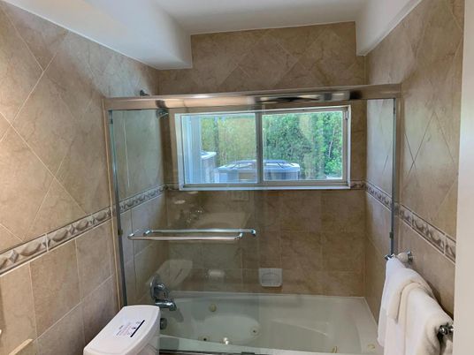 Bathroom, Glass Shower, Interior