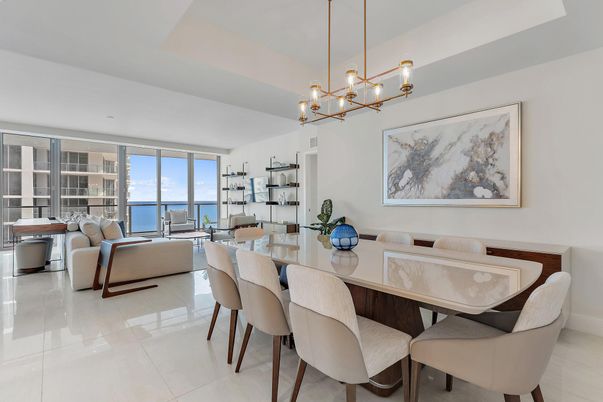 Dining room, Interior, Living room, Pendant Lights, Water