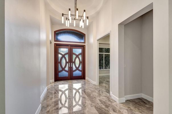Interior, Marble, Pendant Lights