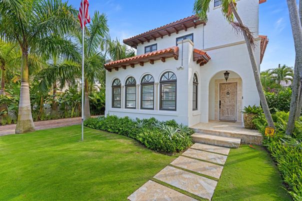 Backyard, Exterior, Facade, Spanish Mediterranean