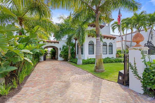 Backyard, Exterior, Facade, Spanish Mediterranean