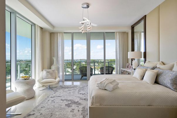 Bedroom, Interior, Pendant Lights