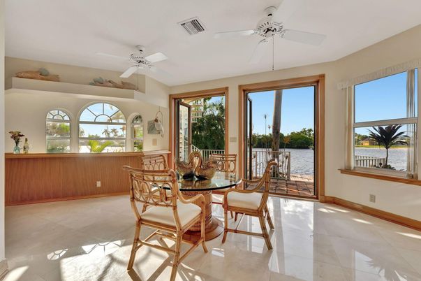 Dining room, Interior, Water