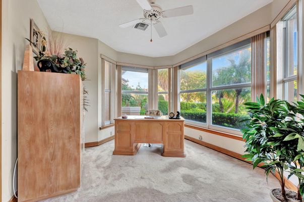 Home Office, Interior, Sun Room