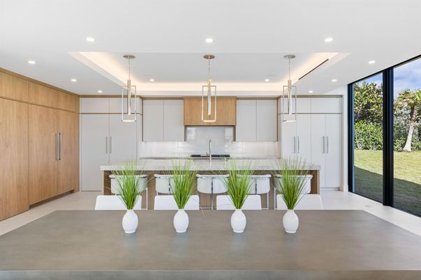 Interior, Kitchen, Pendant Lights, Recessed Lighting