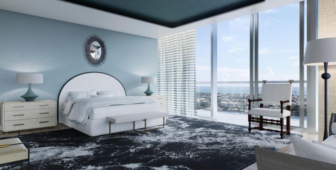 Bedroom, Interior, Water