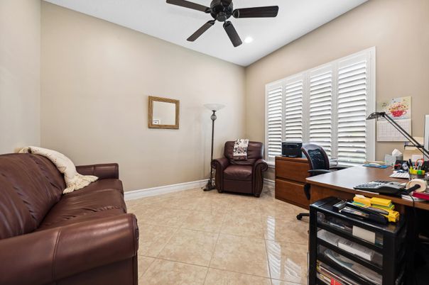 Home Office, Interior, Recessed Lighting