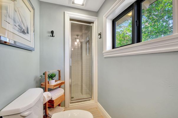 Bathroom, Glass Shower, Interior