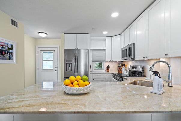 Interior, Kitchen, Recessed Lighting, Stainless Steel Appliances